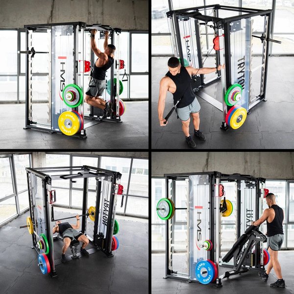 Suwnica Smitha 3D z podwójnym wyciągiem i stosem Commercial Tryton HMS