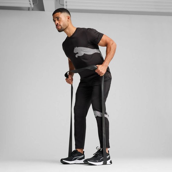 Koszulka męska Train All Day Big Logo Puma - Black