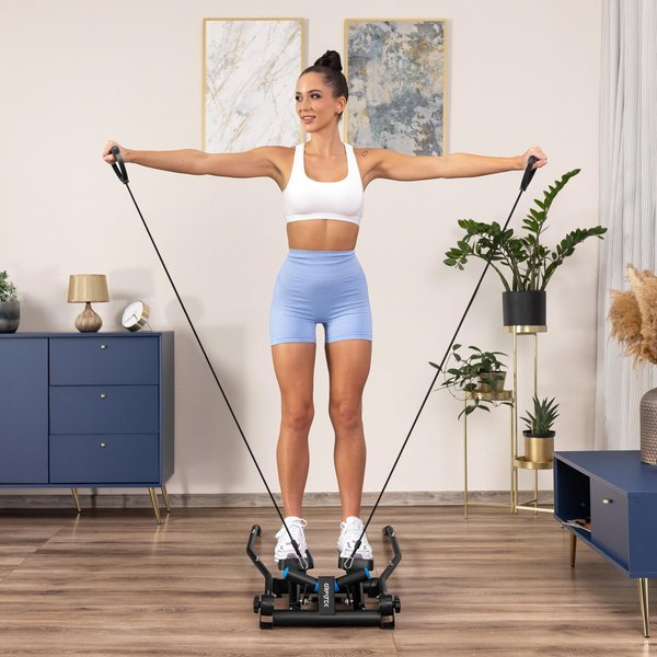Stepper skrętny z ramionami XST700 Gymtek - czarny