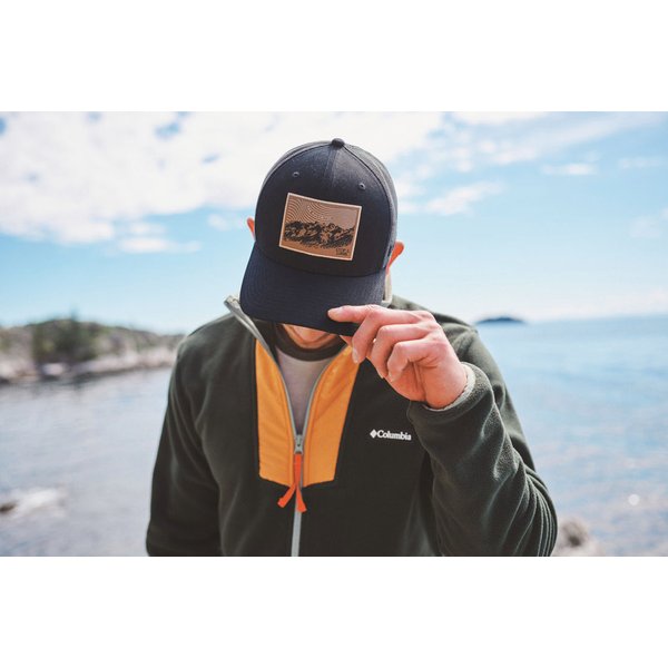 Polar męski Sequoia Grove Full Zip Columbia - Light Camel, Dark Mtn, Coll Navy, Spicy