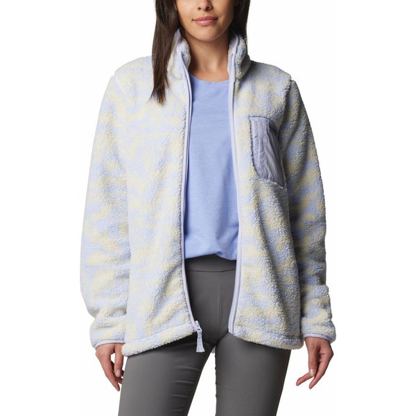 Polar damski West Bend Print Full Zip II Columbia - Snowdrift Highland Tonal