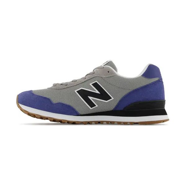 New balance on sale szare z niebieskim