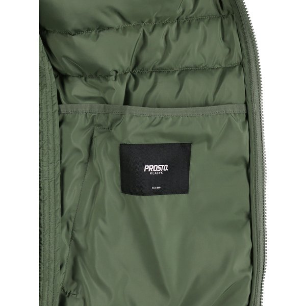 Kamizelka puchowa męska Vest Ultralight Prosto - Dark Green