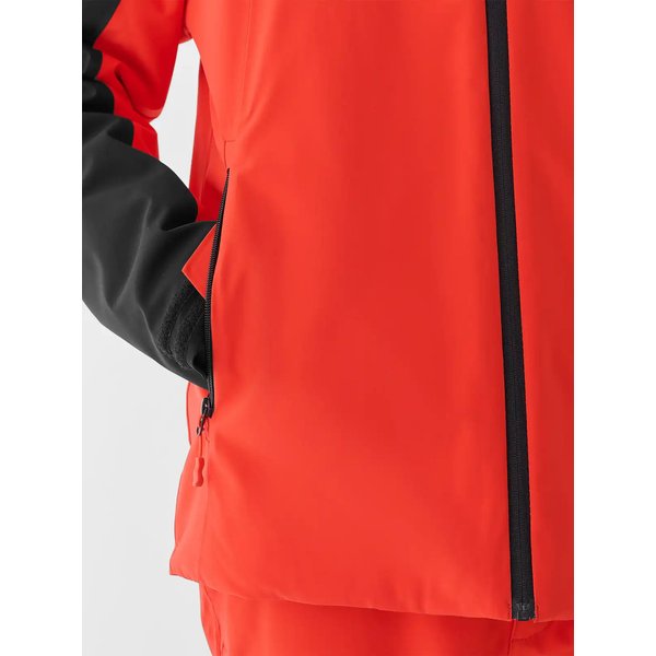 Kurtka narciarska męska TTJAM579 4F - czerwony