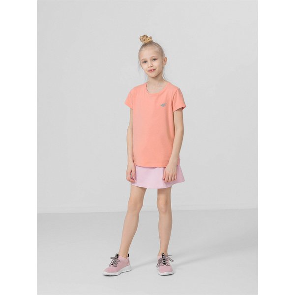 Spódnica dziewczęca HJL22 JSPUD001 4F - różowa