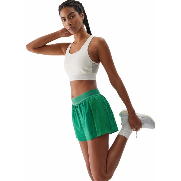 Spodenki damskie 4FWSS24TFSHF502 4F - zielony