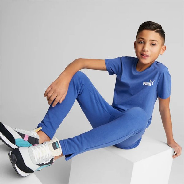 Koszulka juniorska ESS Small Logo Tee B Puma - czarny