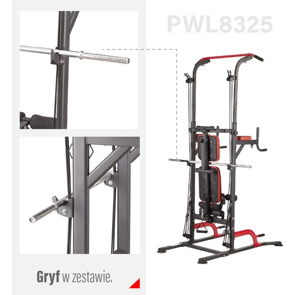 Poręcz wielofunkcyjna PWL8325 HMS