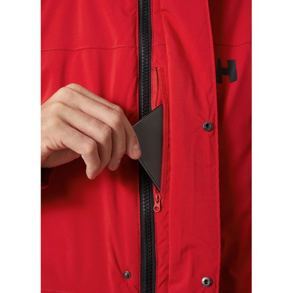Kurtka puchowa męska Reine Parka Helly Hansen - red