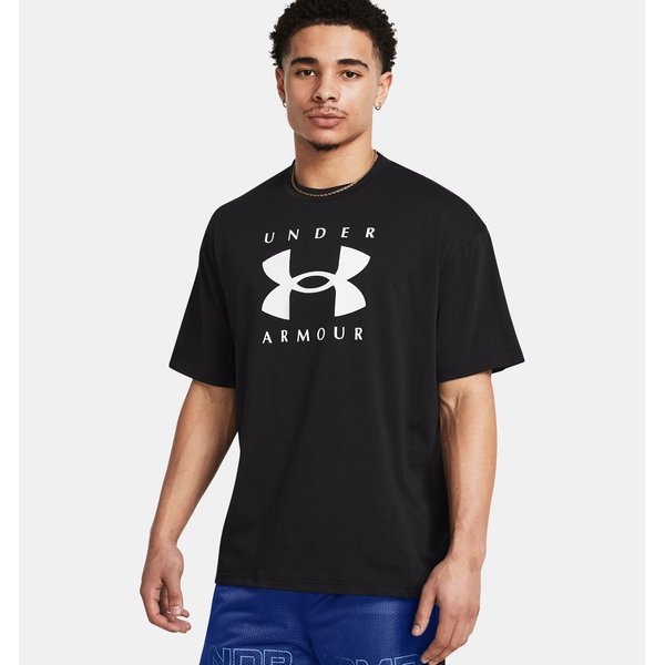 Koszulka męska Oversized Branded Under Armour - Black/White