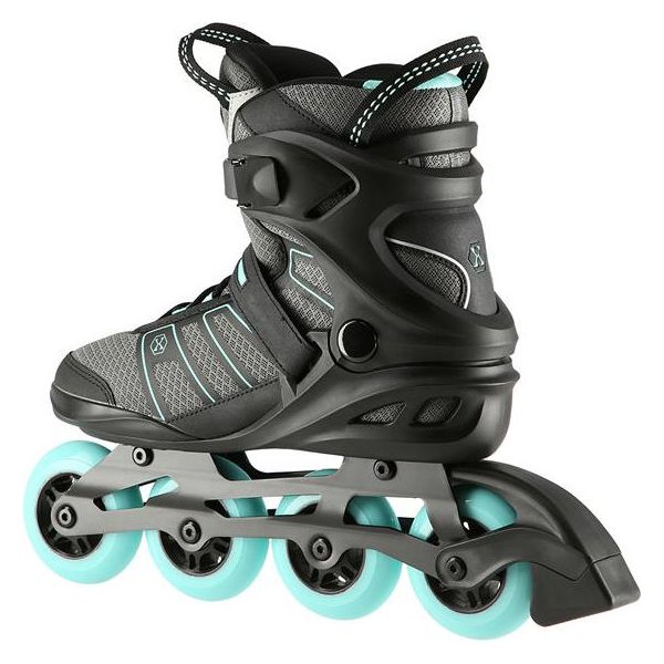 Rolki Extreme NA14217 Nils - czarno-miętowy