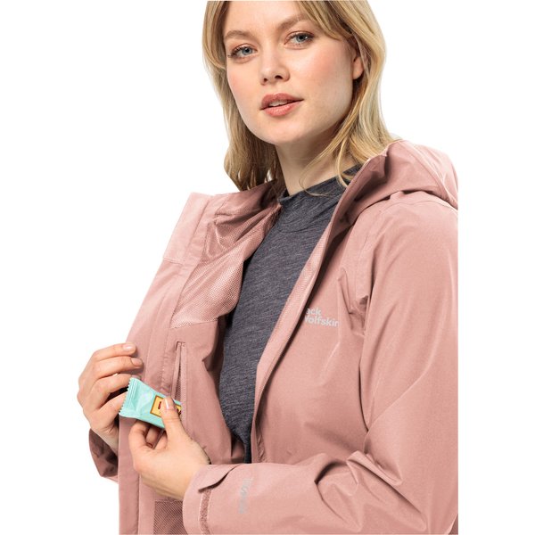 Kurtka damska Robury 2L Jack Wolfskin - rose dawn