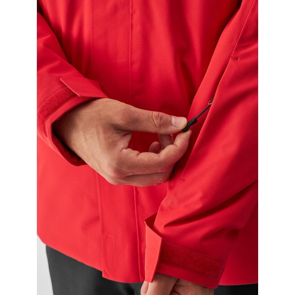 Kurtka narciarska męska TTJAM575 4F - czerwony