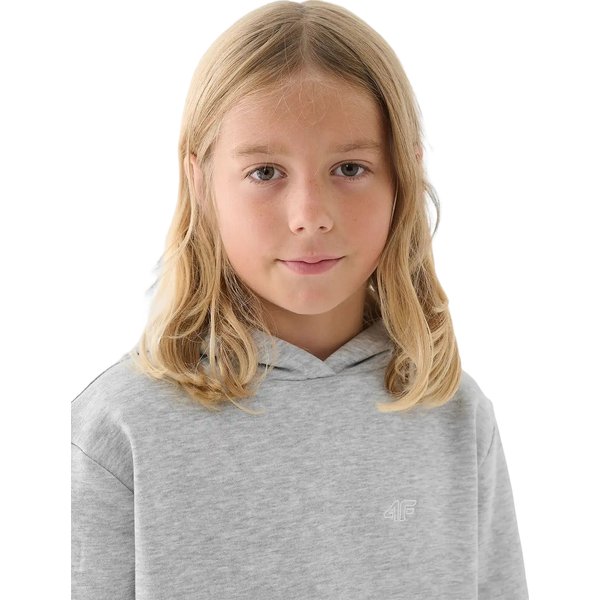 Bluza chłopięca TSWSM1860 4F - szary melanż