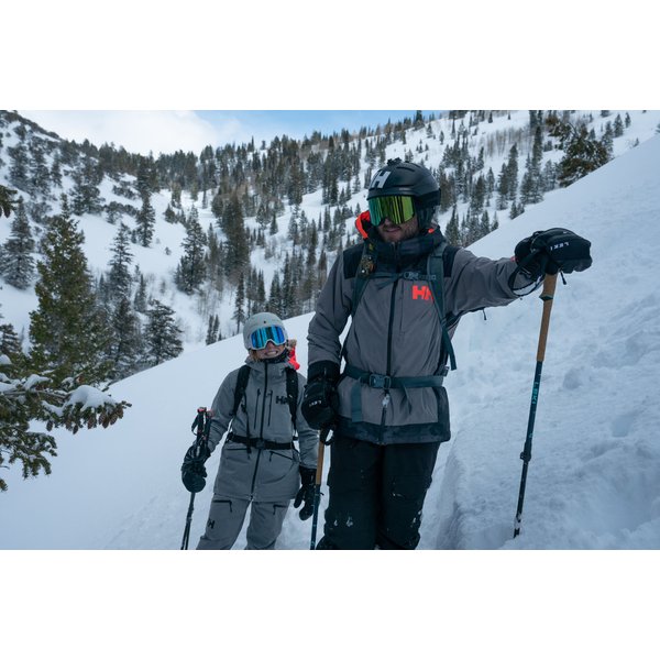 Kurtka narciarska męska Powdreamer 2.0 Helly Hansen - Iron Oxide