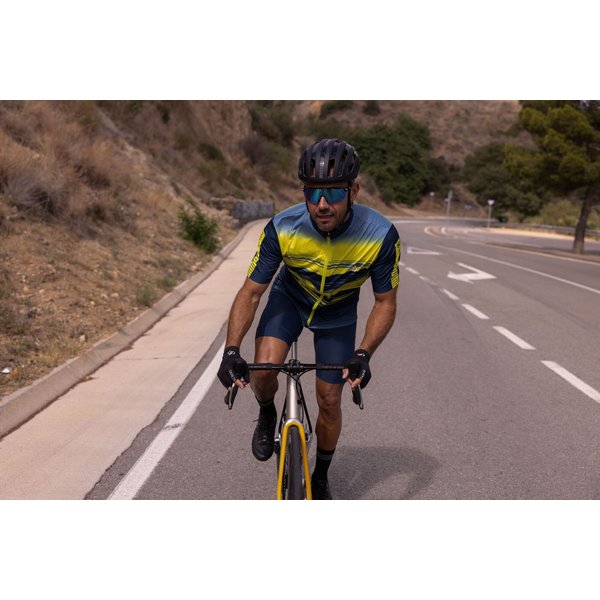 Koszulka rowerowa męska AEP Pedal S/S Dare2B - Lily Pad Tread Print