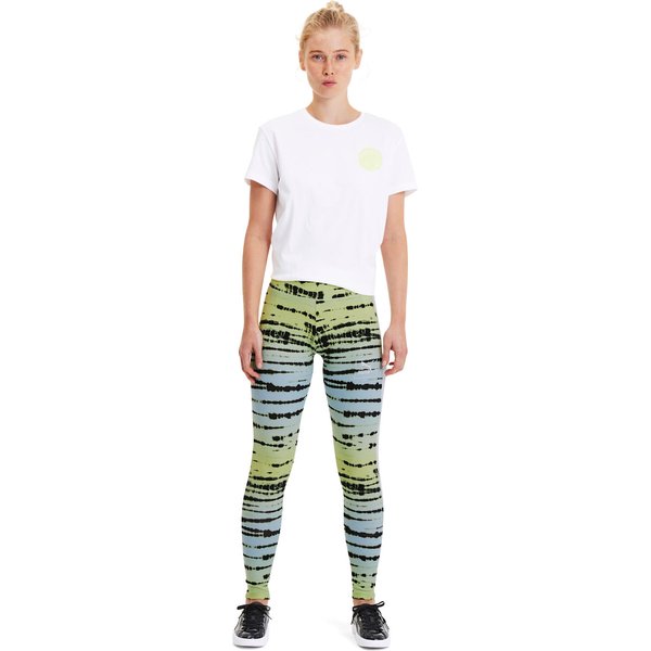 Legginsy damskie Tie Dye AOP Puma - aquamarine