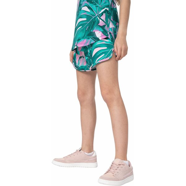 Spodenki kąpielowe dziewczęce 4FJSS23UBDSF032 4F - multikolor allover