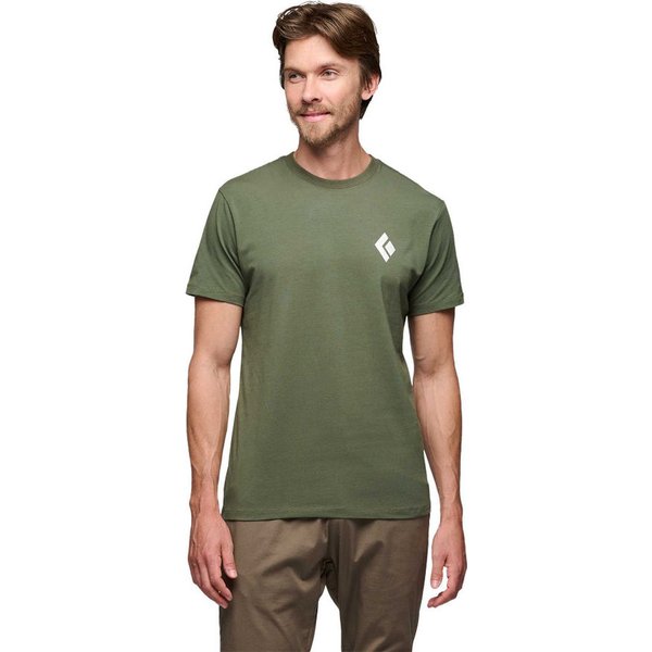 Koszulka męska Equipment for Alpinists Tee Black Diamond - zielona