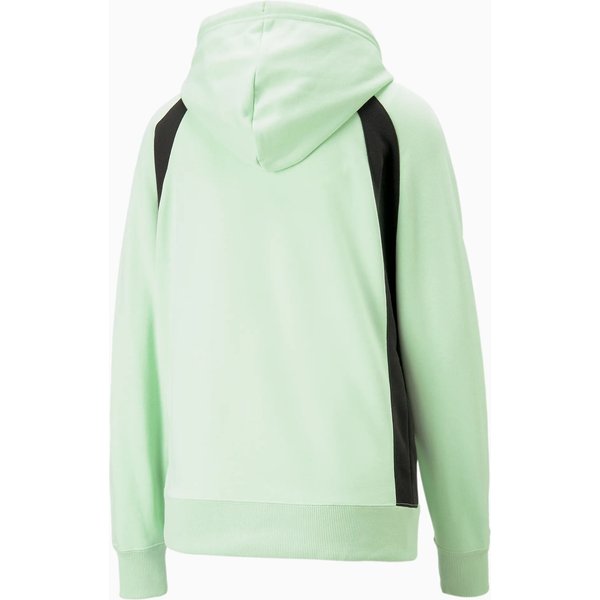 Bluza damska Classics Block Hoodie Puma - limonkowy