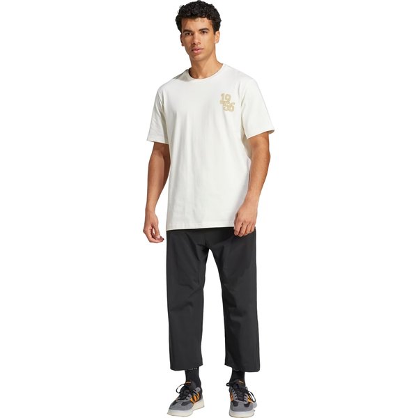 Koszulka męska Real Madrid Heavy Cotton Adidas - white