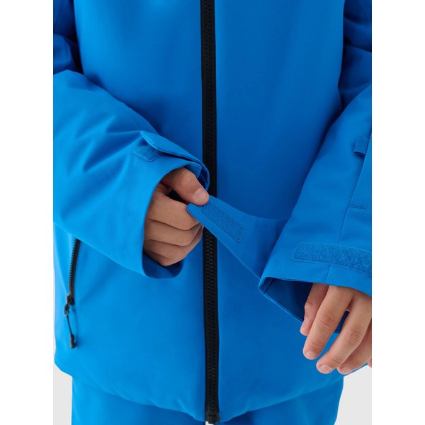 Kurtka narciarska chłopięca TTJAM532 4F - niebieski