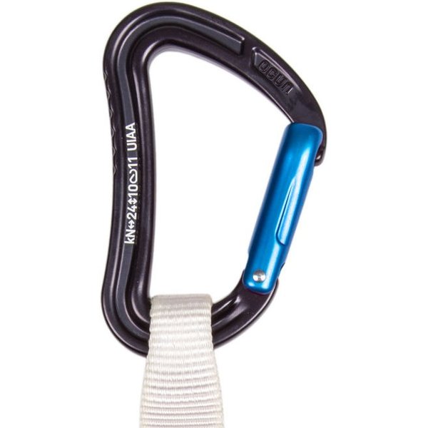 Ekspres wspinaczkowy Raven QD Zoom PA 16cm OCUN - blue