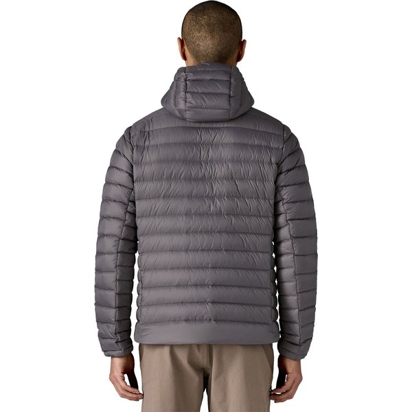 Kurtka puchowa męska Down Sweater Hoody Patagonia - Forge Grey w/Forge Grey