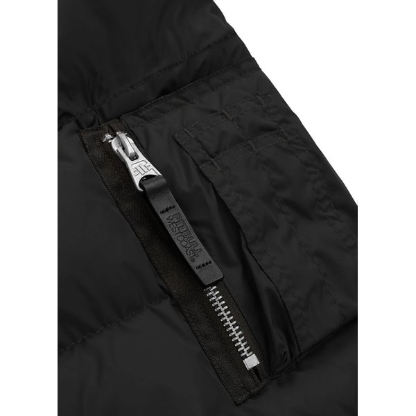 Kurtka męska Gopher Quilted Hooded Jacket Pitbull West Coast - black