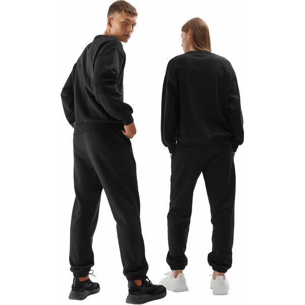 Bluza unisex 4FAW23TSWSU703 4F - głęboka czerń