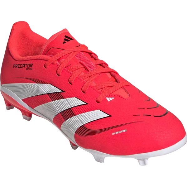 Buty piłkarskie, korki Predator League FG/MG Jr Adidas - Lucid Red