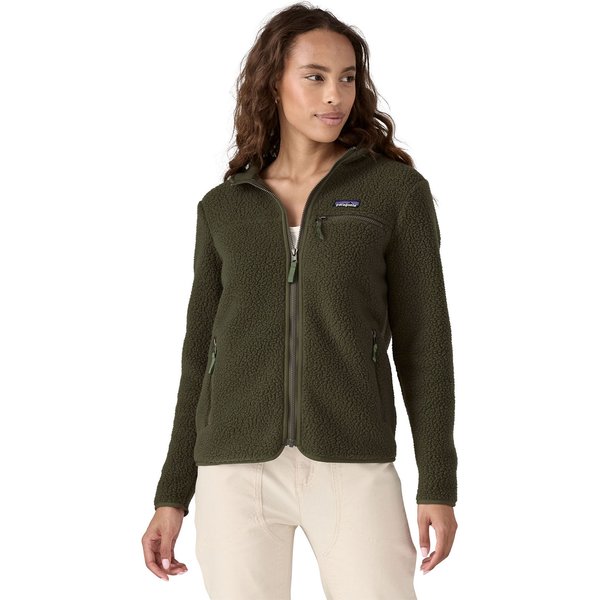 Polar damski Retro Pile Design Patagonia - Pine Needle Green
