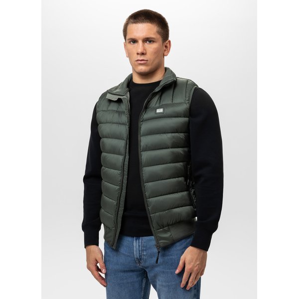 Kamizelka puchowa męska Granger 2 Padded Pitbull West Coast - dark green
