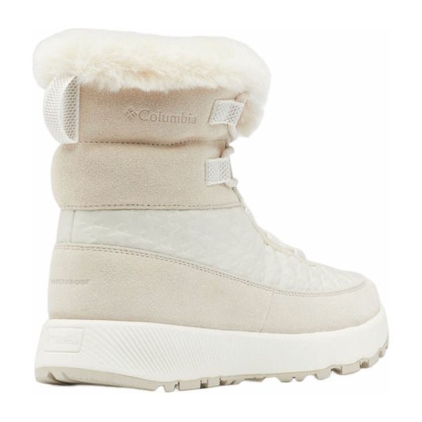 Buty, śniegowce Slopeside Peak Luxe Columbia - Dark Stone, Sea Salt