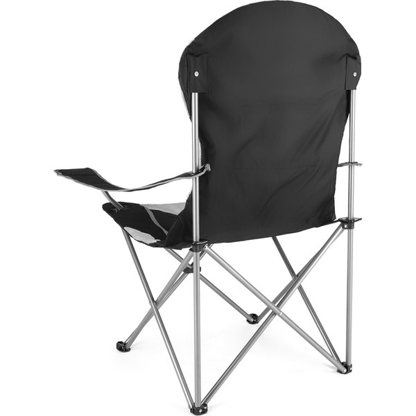 Krzesło turystyczne składane z pokrowcem Outtec - czarne
