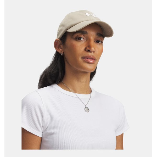 Czapka z daszkiem Blitzing Wm's Under Armour - City Khaki/White Quartz