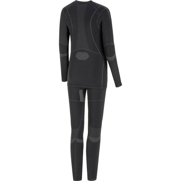Bielizna termoaktywna juniorska Fliper Set Viking - czarna/szara