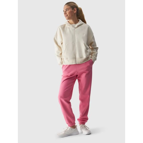 Bluza damska TSWSF1306 4F - kremowy