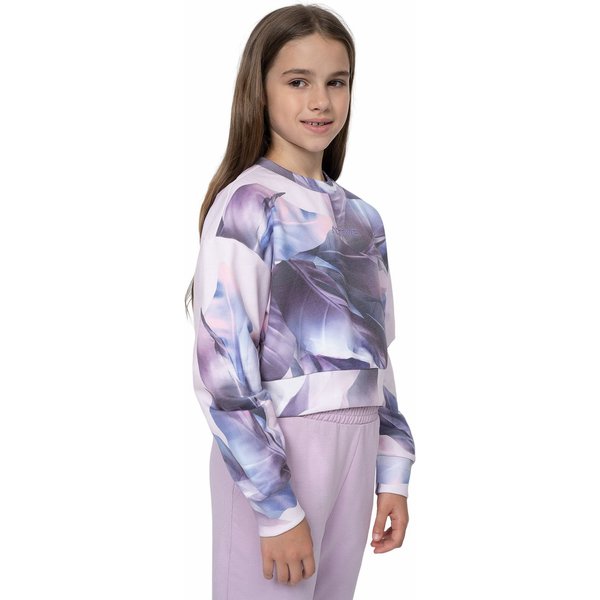 Bluza dziewczęca 4FJSS23TSWSF276 4F - multikolor allover
