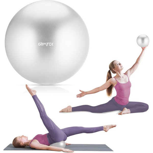 Piłka gimnastyczna, do pilatesu antiburst 25cm Gymtek