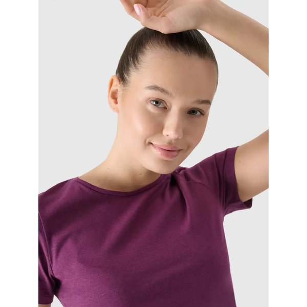 Koszulka damska TTSHF1995 4F - ciemny fiolet