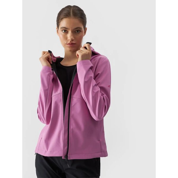 Softshell damski TSOFF285 4F - różowy
