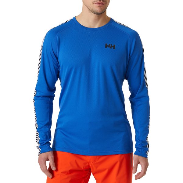 Longsleeve termoaktywny męski Lifa Active Stripe Crew Helly Hansen - Cobalt 2.0