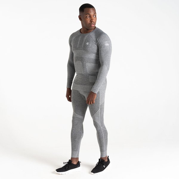 Bielizna termoaktywna męska In The Zone II Base Layer Set Dare2B - charcoal grey marl