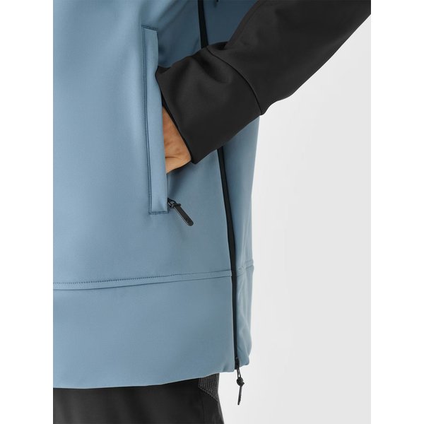 Bluza snowboardowa męska FOB TSOFM255 4F - denim