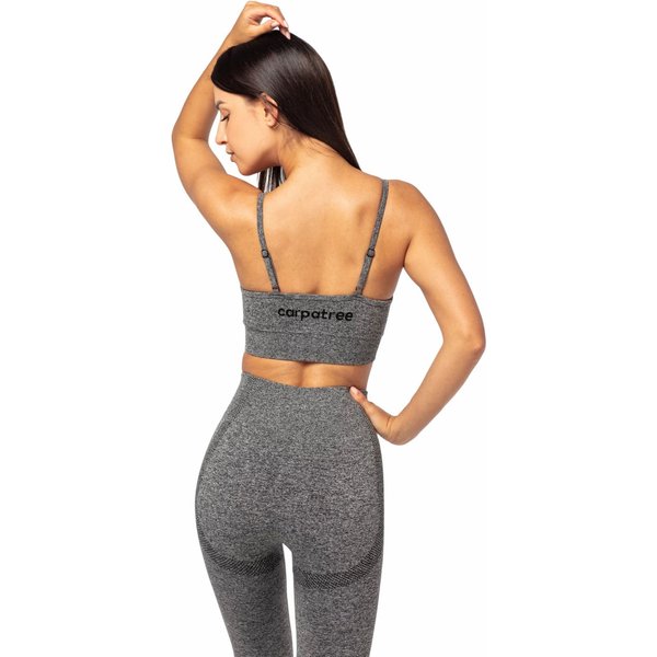 Biustonosz bezszwowy damski Vibe Seamless Carpatree - szary