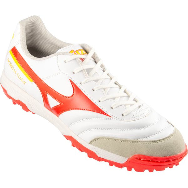 Buty piłkarskie turfy Morelia Sala Classic TF Mizuno - białe