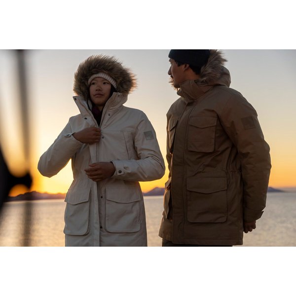 Kurtka damska parka Winterfrost Ins Jack Wolfskin - dusty grey