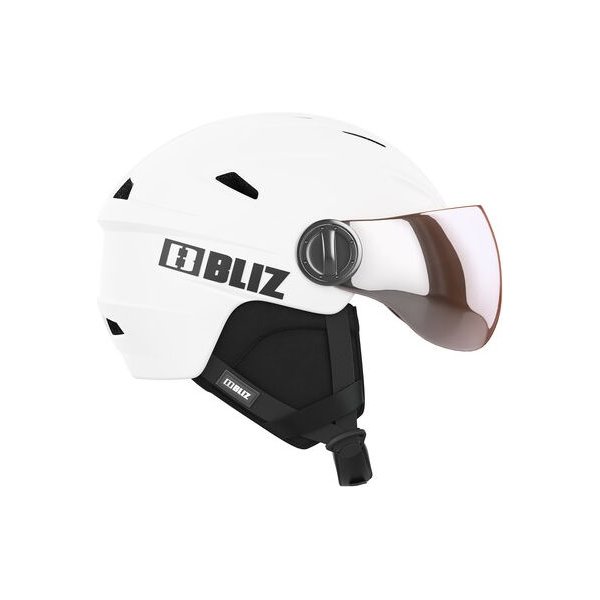 Kask narciarski z szybą Strike Visor Bliz