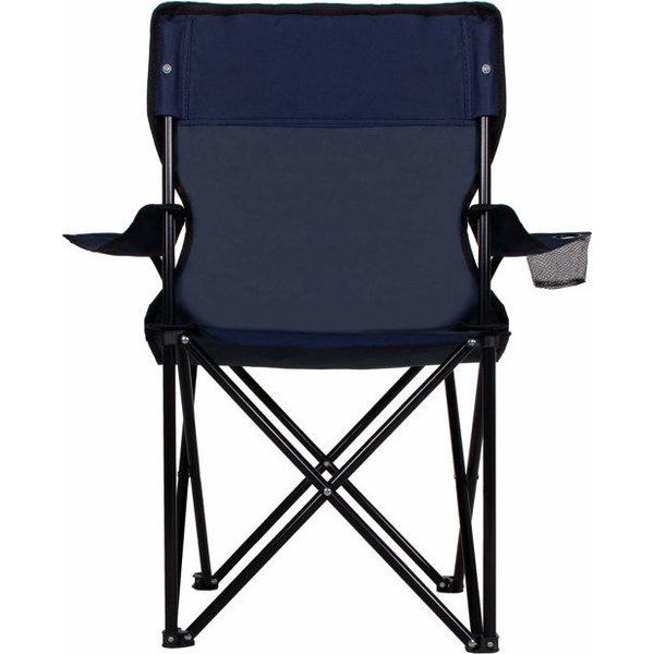 Krzesło turystyczne składane Springos - granatowe